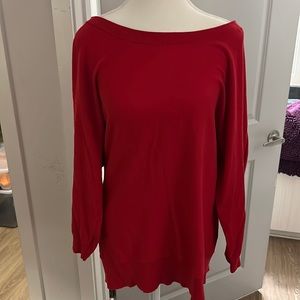 loft Red Sweater